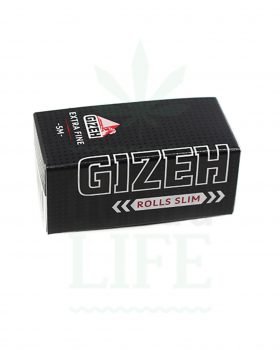 Beliebte Marken GIZEH Black Rolls slim ‘Ultra fine’  | 5 m