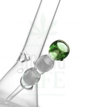 aus Glas Boost Pro Beakerbong ‘Big Hit’ grün | 55 cm
