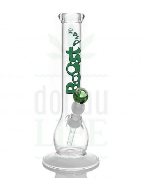 aus Glas BOOST Pro Glasbong ‘Bouncer’ grün | 36 cm