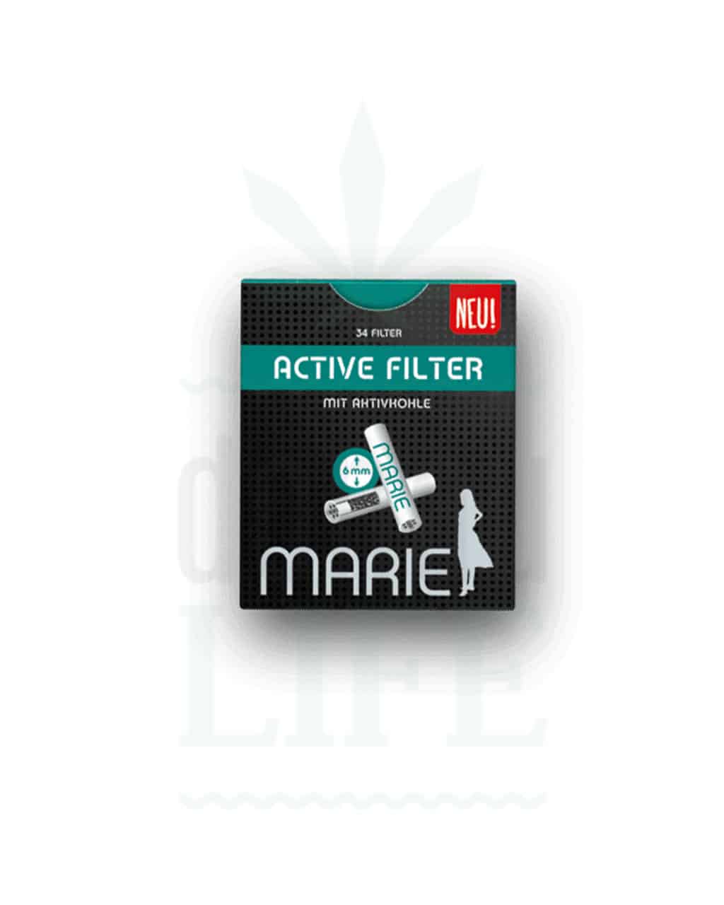 MARIE activated carbon filter 6 mm, 34 filters