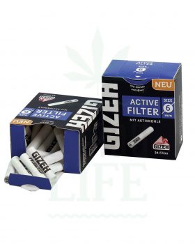 Filter &amp;aktivt kul GIZEH aktivt kulfilter 6 mm | 34 filtre