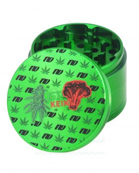 Headshop NV Grinder ‘Cannabis ist kein Brokkoli’ 4-teilig | Ø 64 mm