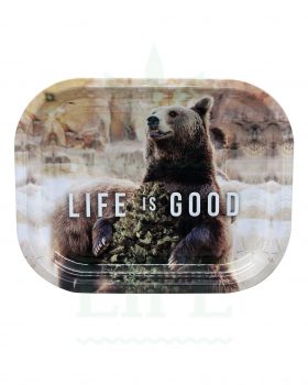 aus Metall NV Grinder Rolling Tray | ‘Life is Good’