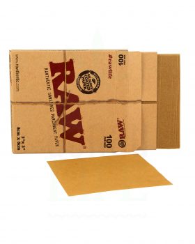 Dabbing RAW Parchment Papers | 8 cm x 8 cm