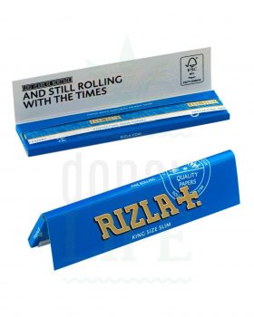 Beliebte Marken RIZLA+ ‘Blue’ KSS Papers | 32 Blatt