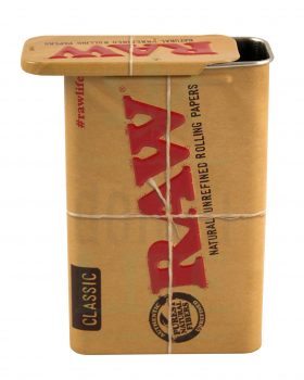 Aufbewahrung RAW Papers Metallbox ‘Slide’ | 11,5 x 6,3 cm