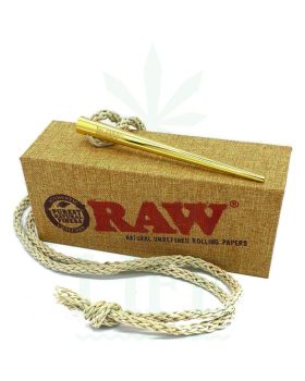 Populære mærker RAW Gold Poker + Hamp String Chain