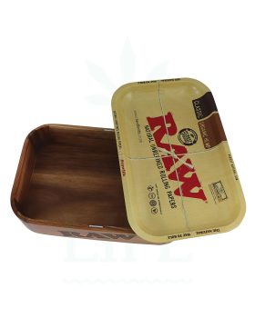 aus Holz RAW Mischschale + Box ‘Cache Box’ | M