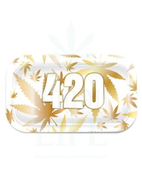 aus Metall V SYNDICATE Rolling Tray M | ‘420 Gold’