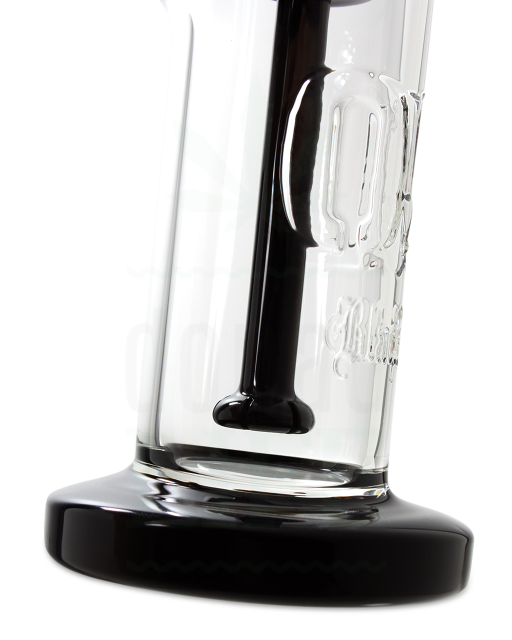Black Leaf Oil Green Bong/Dab Rig with Drum Percolator • Buy Now