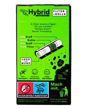 Aktivt kulfilter HYBRID Aktivt kulfilter + pulp + ruller | 4 m