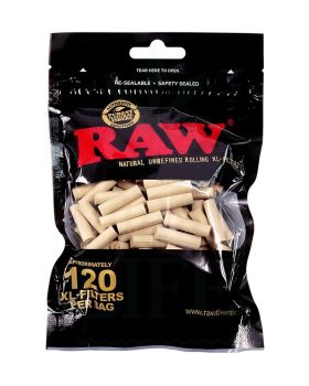 Populære mærker RAW Filter Tips lavet af cellulose XL | 120 stk.