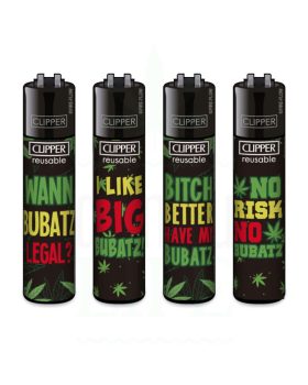 Anzünder CLIPPER Feuerzeug ‘Bubatz’