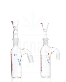 Bong Shop ROOR precooler cylindrical with logo | red