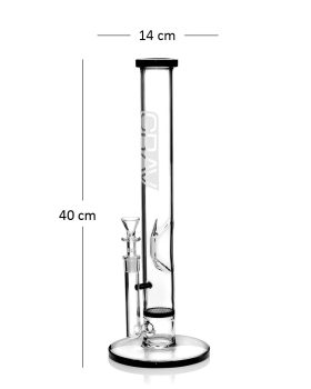 aus Glas GRAV Glasbong ‘Straight Base’ |  40 cm