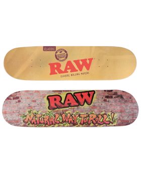 Beliebte Marken RAW Skateboard Deck ‘Grafitti 3’ | 22 x 81 cm